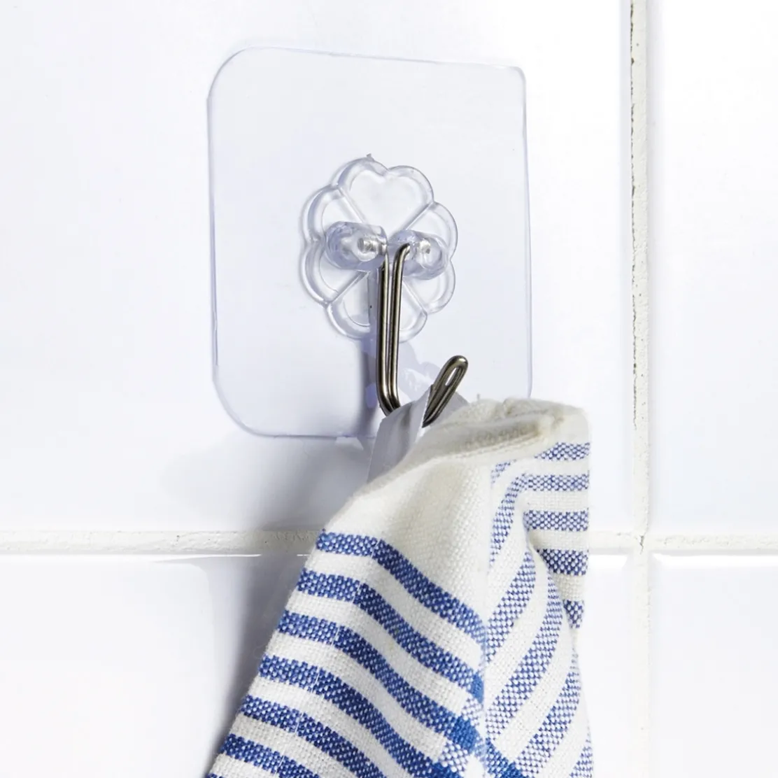 10 crochets acier inoxydable