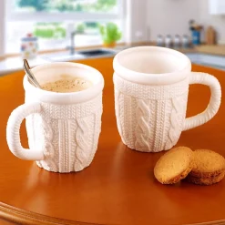 2 mugs tricot