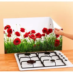 Anti-éclaboussures coquelicots