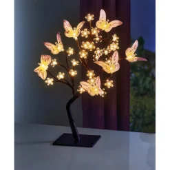 Arbre à papillons LED