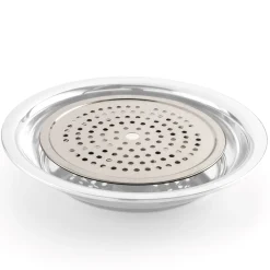 Assiette égouttoir inox