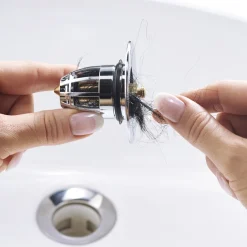 Bonde de lavabo filtre