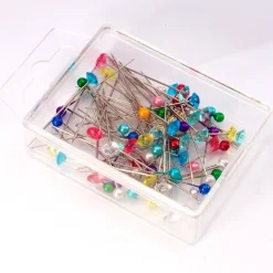 Boîte 80 épingles fantaisie