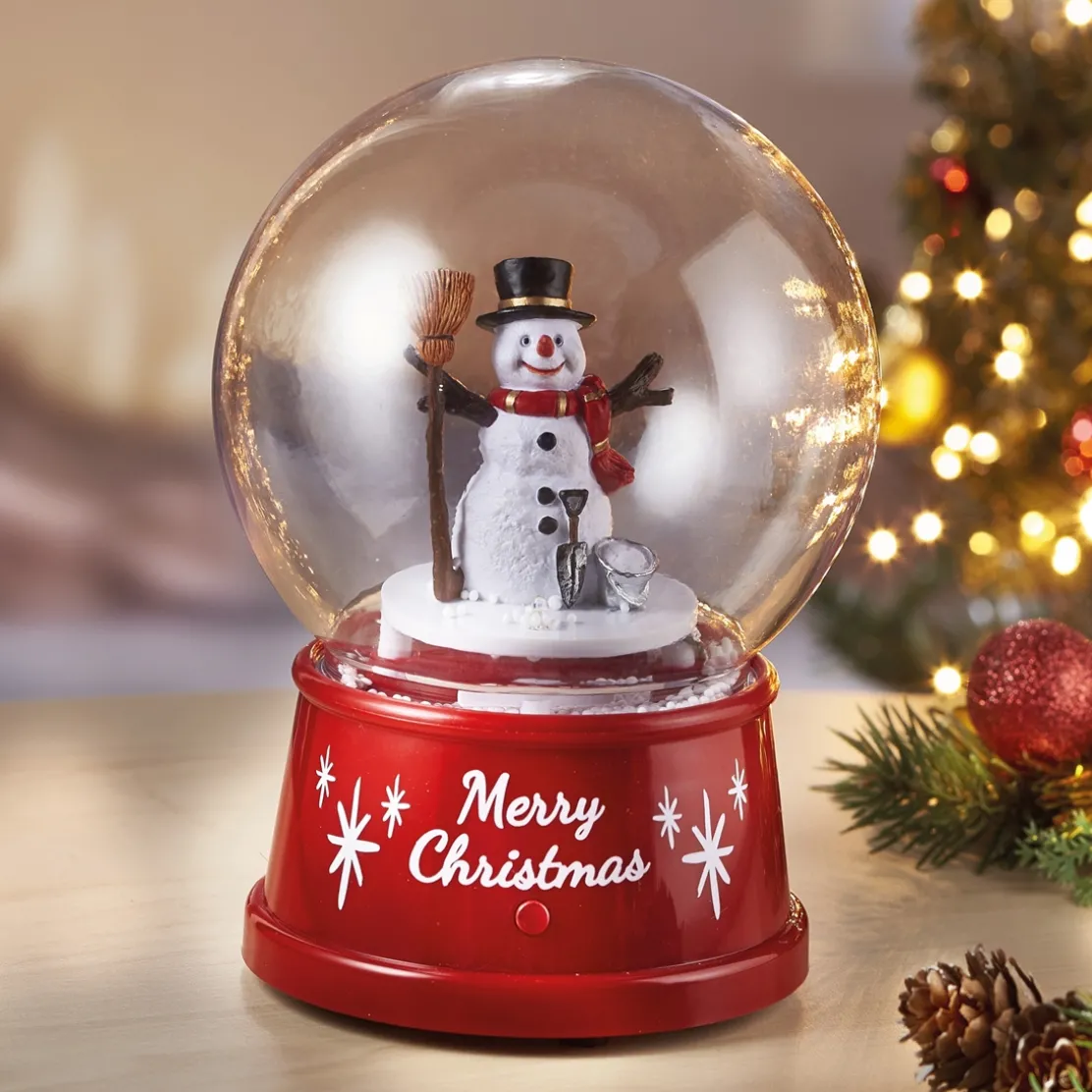 Boule à neige animée