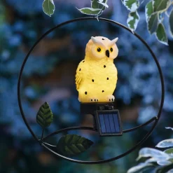 Chouette blanche solaire