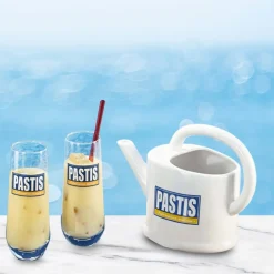 Coffret pastis : 2 verre et une carafe