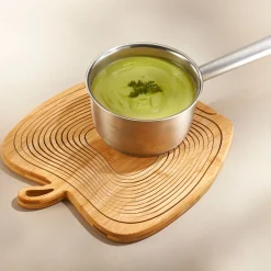 Corbeille de fruits dessous de plat bambou