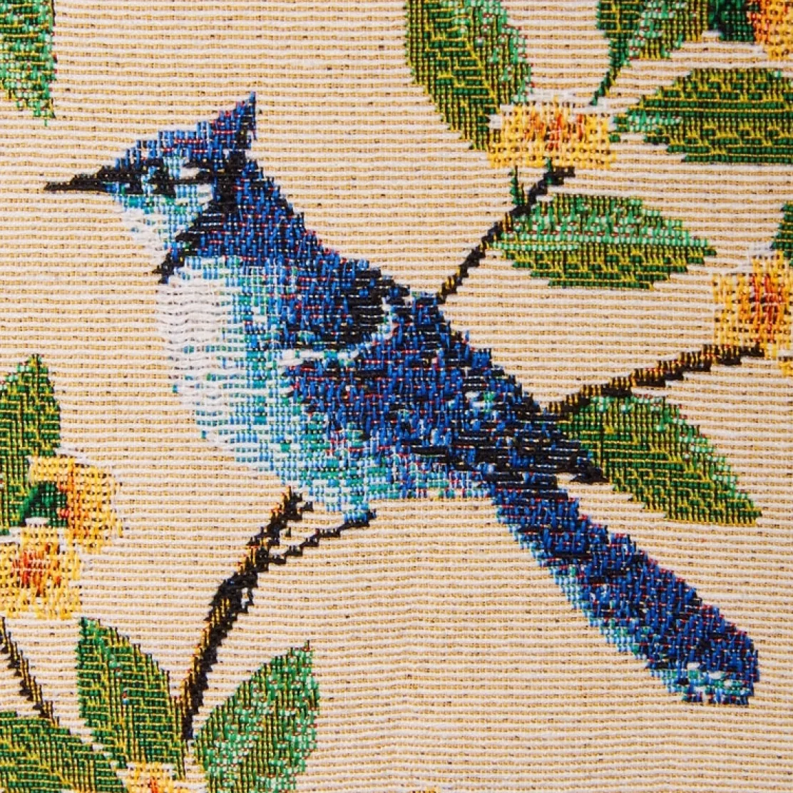 Coussin fauteuil oiseaux