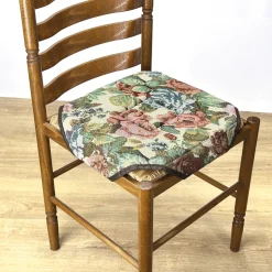 Couvre-chaises “fleurs” Lot de 2