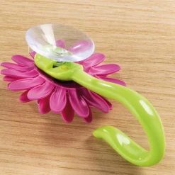 Crochet fleur orange