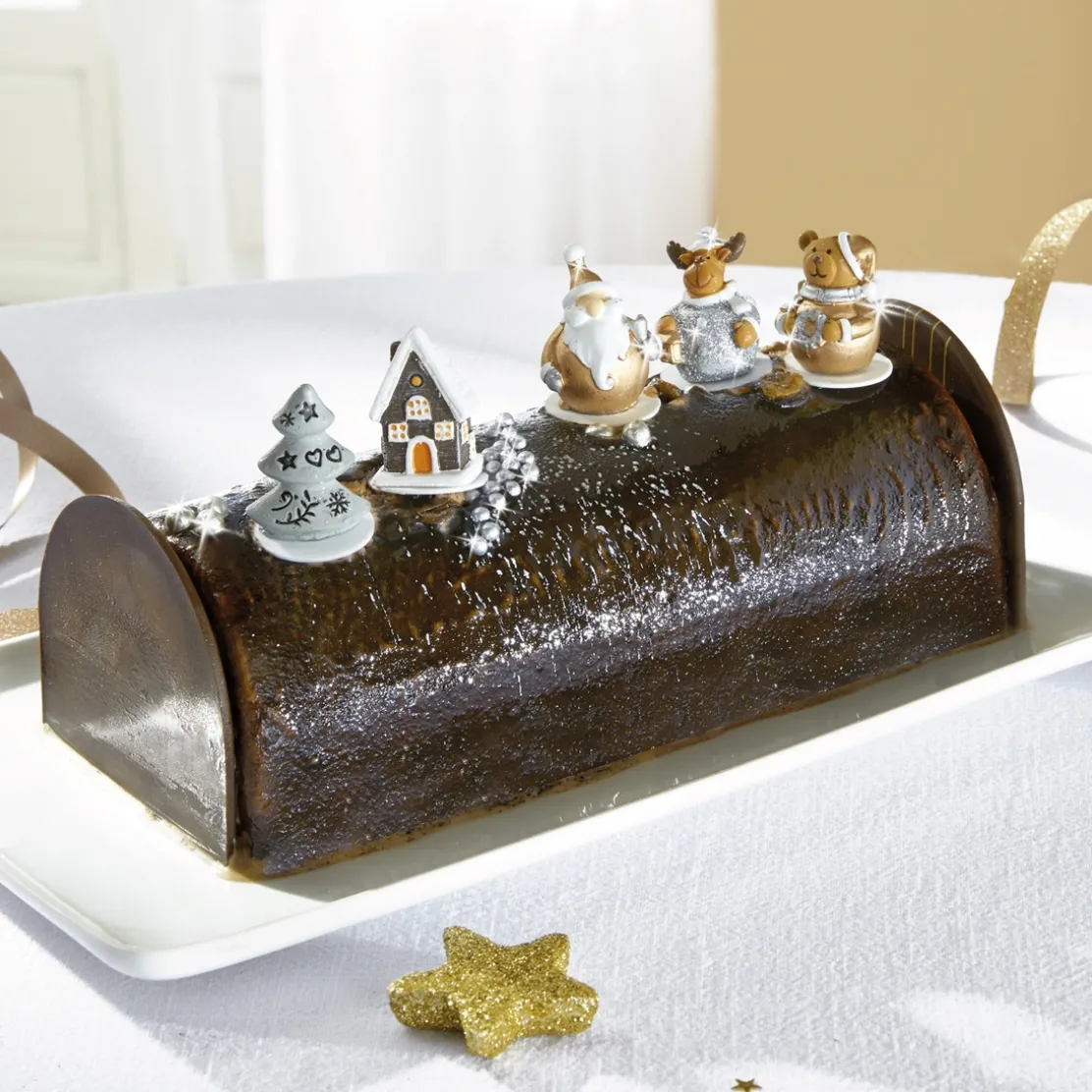 Décorations gâteau Noël