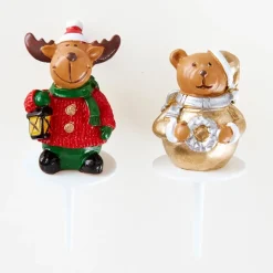 Décorations gâteau Noël