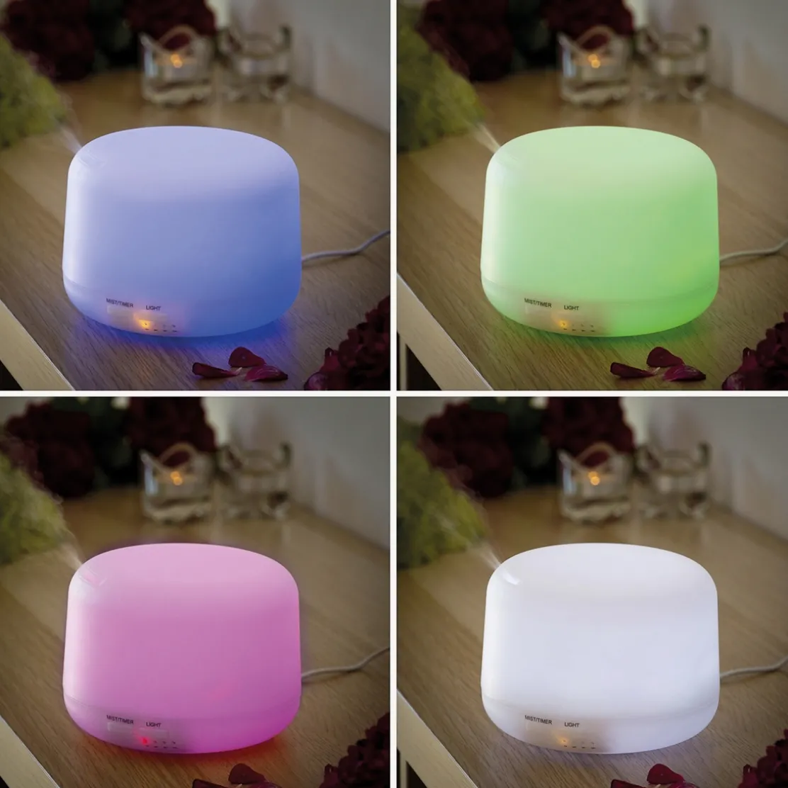 Diffuseur humidificateur LED