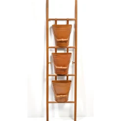 Echelle à plantes cuivrée