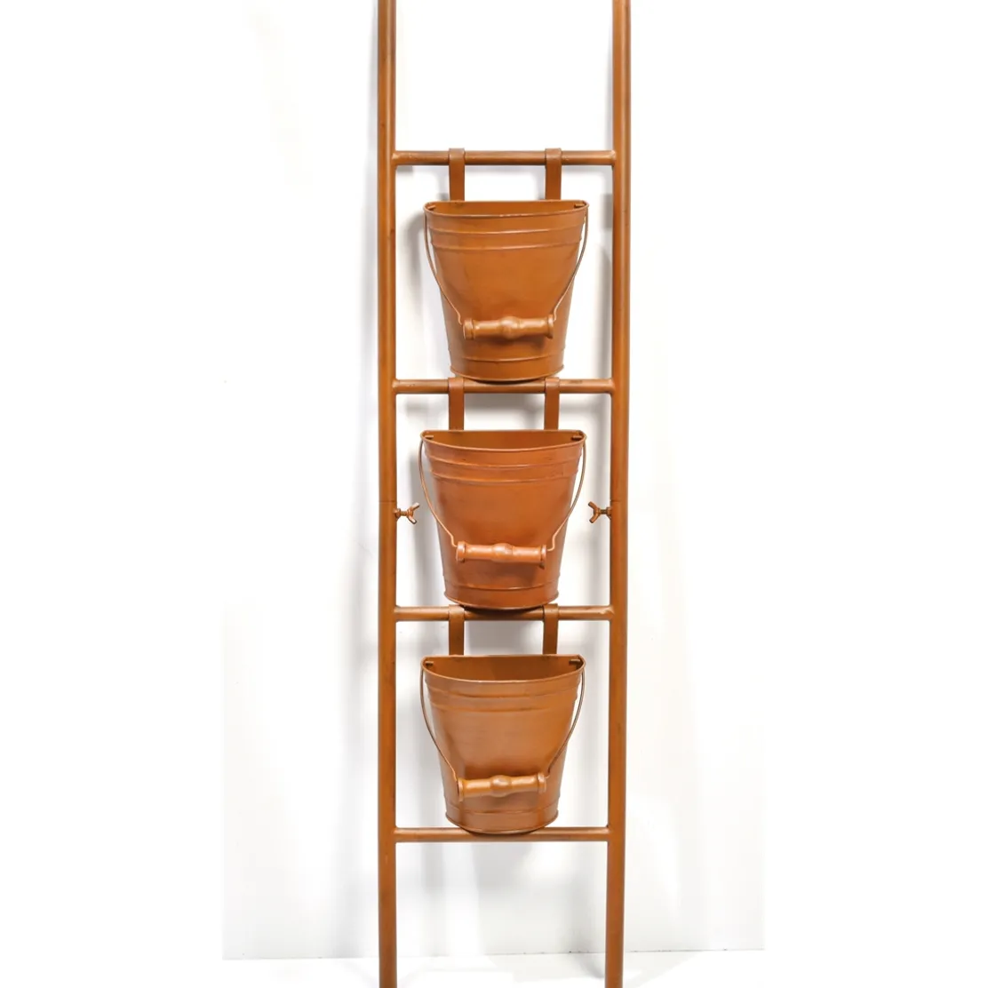 Echelle à plantes cuivrée