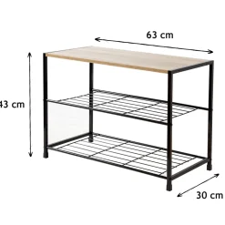 Etagère à chaussures 3 niveaux