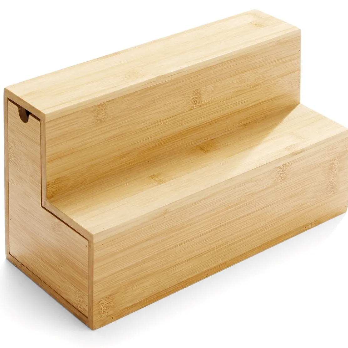 Etagère à tiroir bambou