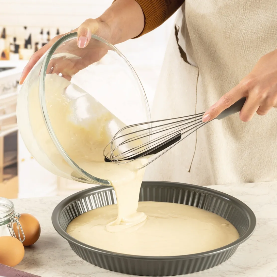 Fouet 2 en 1 spatule