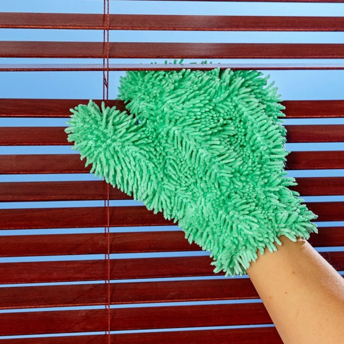 Gant chenille microfibre