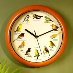 Horloge musicale oiseaux