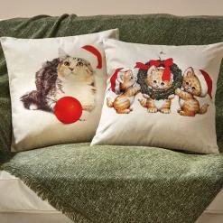 Housse de coussins Noël