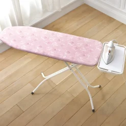 Housse de repassage rose