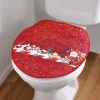 Housse Noël abattant WC