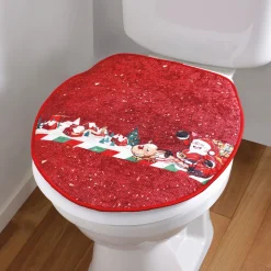 Housse Noël abattant WC