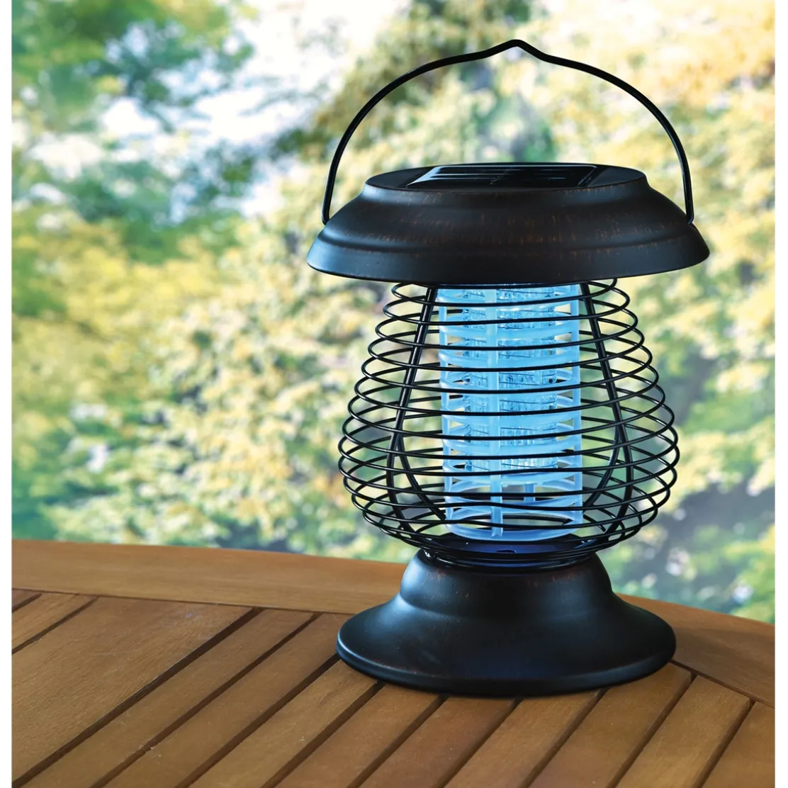 Lampe anti-insectes spirale