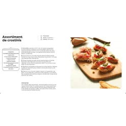 Livre 100 recettes apéritives créatives