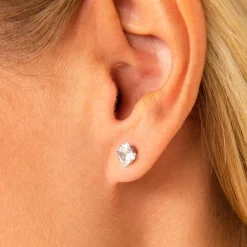 Lot 2 paires fermoirs boucles d'oreilles