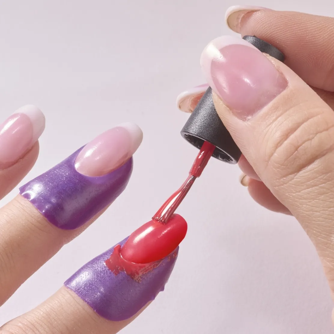 Lot de 2 aides pose vernis à ongles