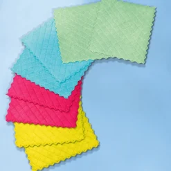Lot de 8 carrés microfibre