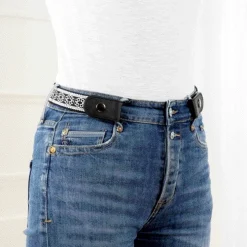 Lot de 3 ceintures sans boucle femme