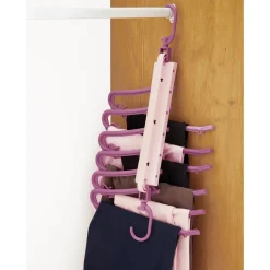 Lot de 2 cintres pantalons pliables