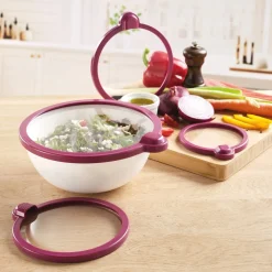 Lot de 4 couvercles fraîcheur