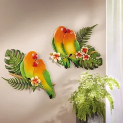 Lot de 2 décorations murales