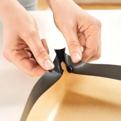 Lot de 2 feuilles de cuisson réutilisables pour le four