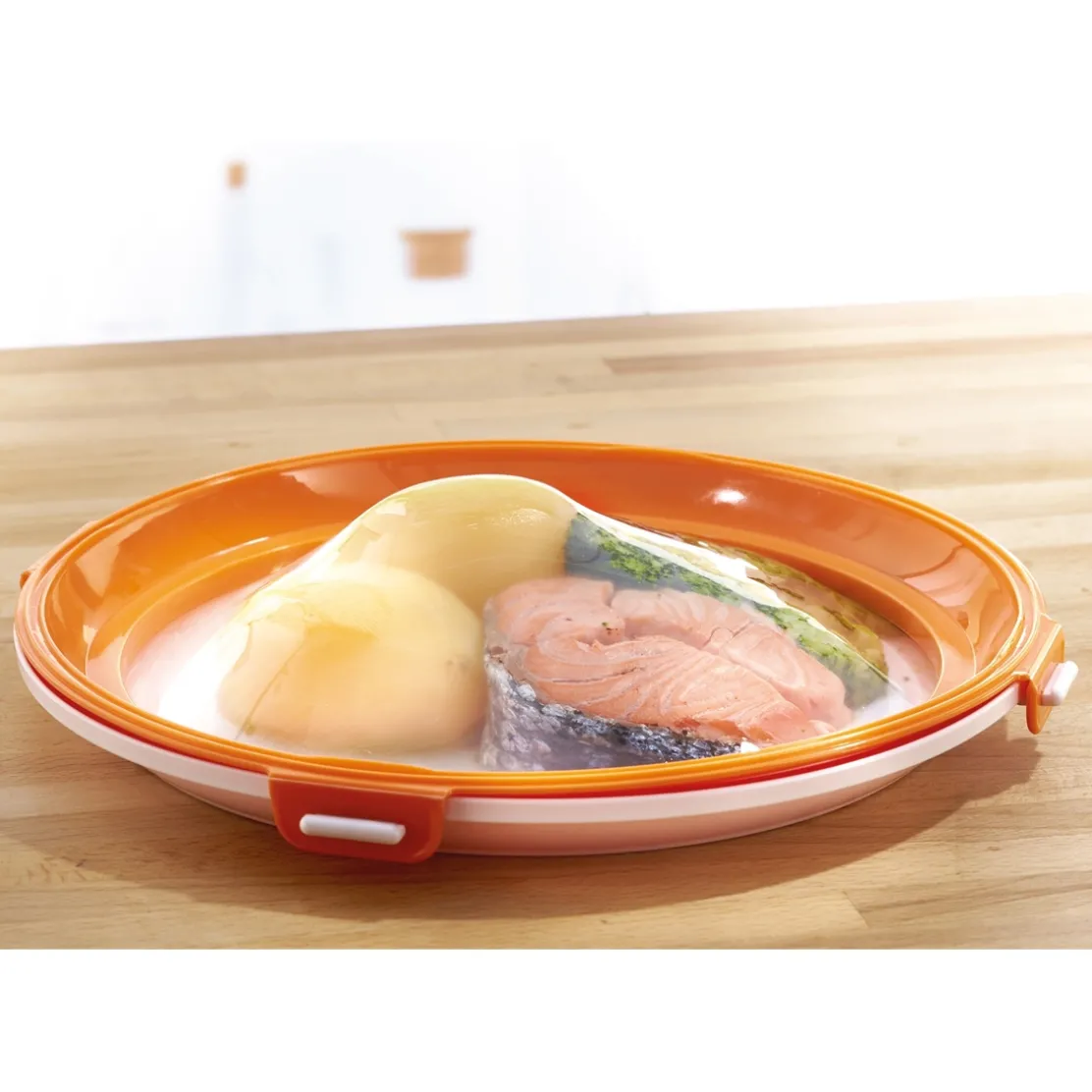 Lot de 2 ou 4 plats de conservation ronds