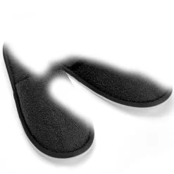 Lot de 2 paires de chaussons bain Bleu + Blanc - taille 38/39