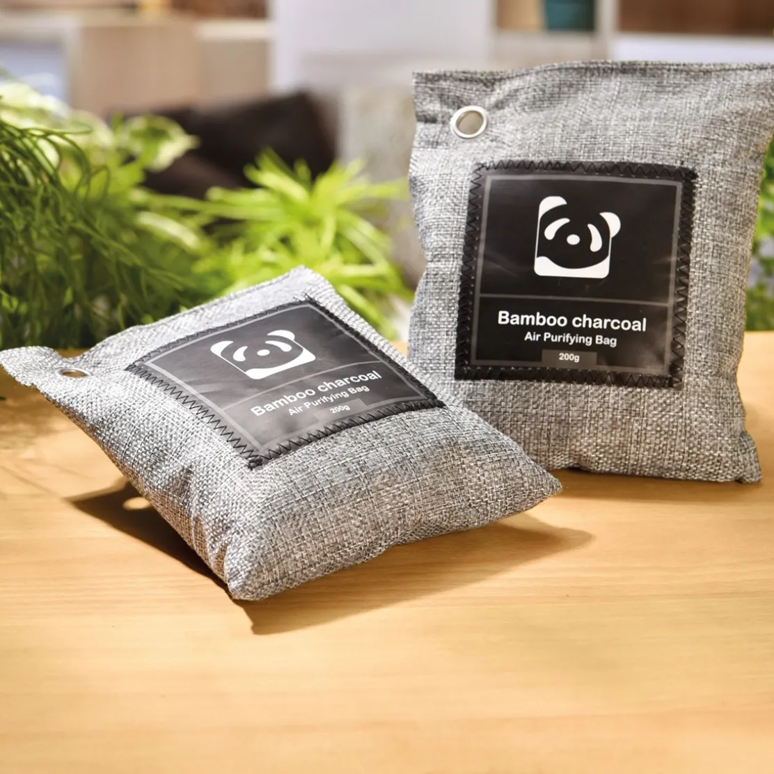 Lot de 2 sachets bambou absorbants