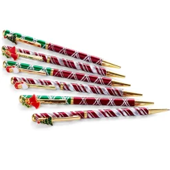 Lot de 6 stylos Noël