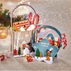 Lot de 2 suspensions feutrine