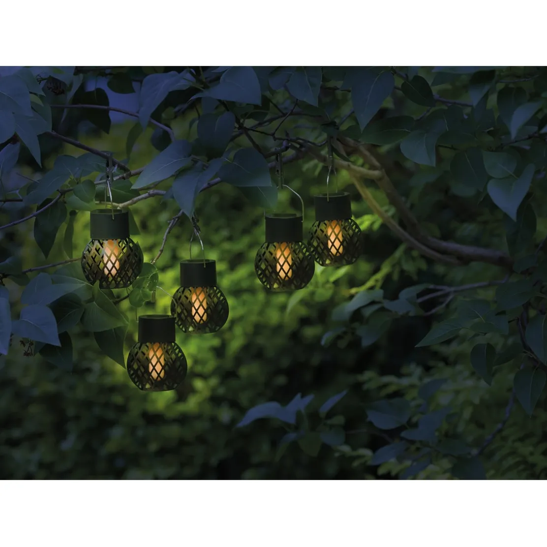 Lot de 6 suspensions lumineuses