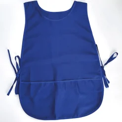 Lot de 2 tabliers déperlants à enfiler Bordeaux + bleu