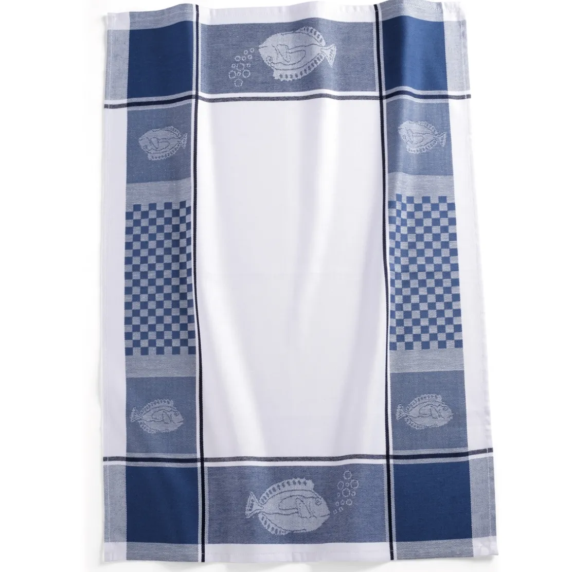 Lot de 3 torchons poissons