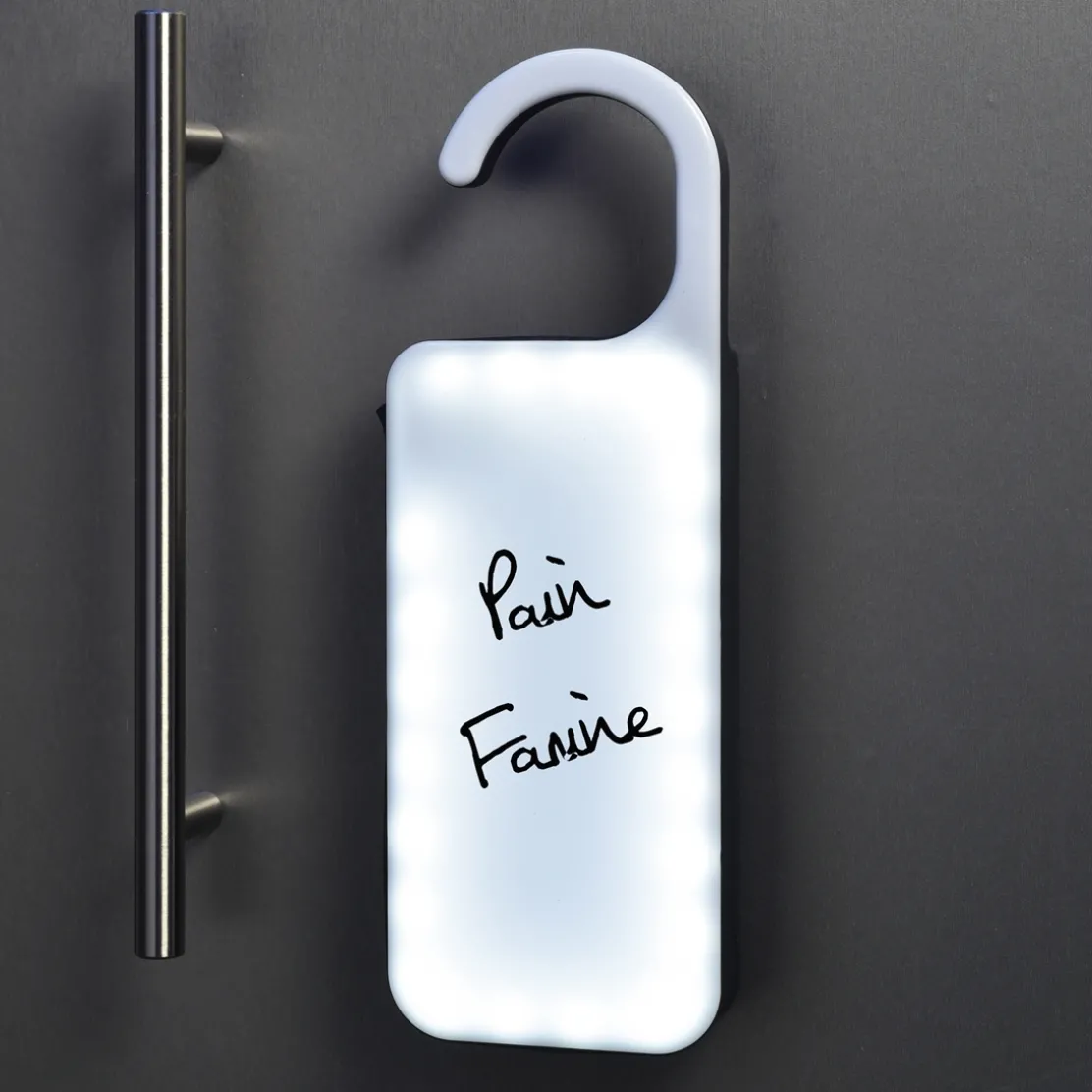 Mémo LED poignée de porte