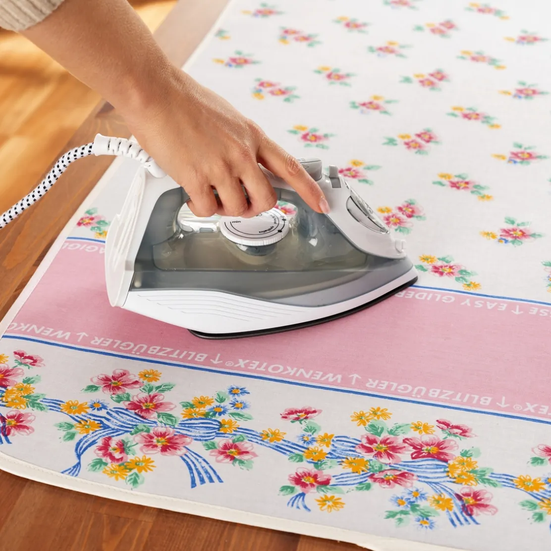 Nappe de repassage Magiglisse fleuri
