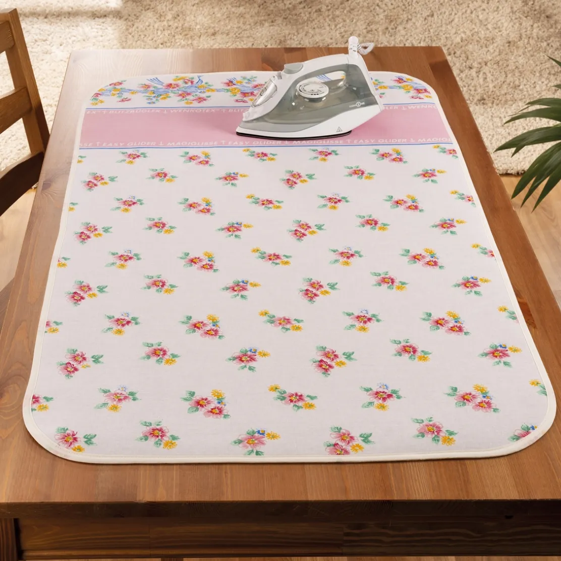 Nappe de repassage Magiglisse fleuri