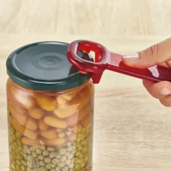 Ouvre bocal rouge
